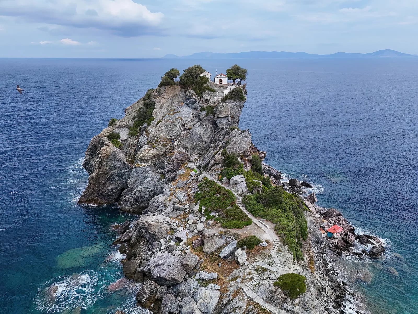 Agios Ioannis Chapel, Skopelos, Greece — filming location for Mamma Mia!