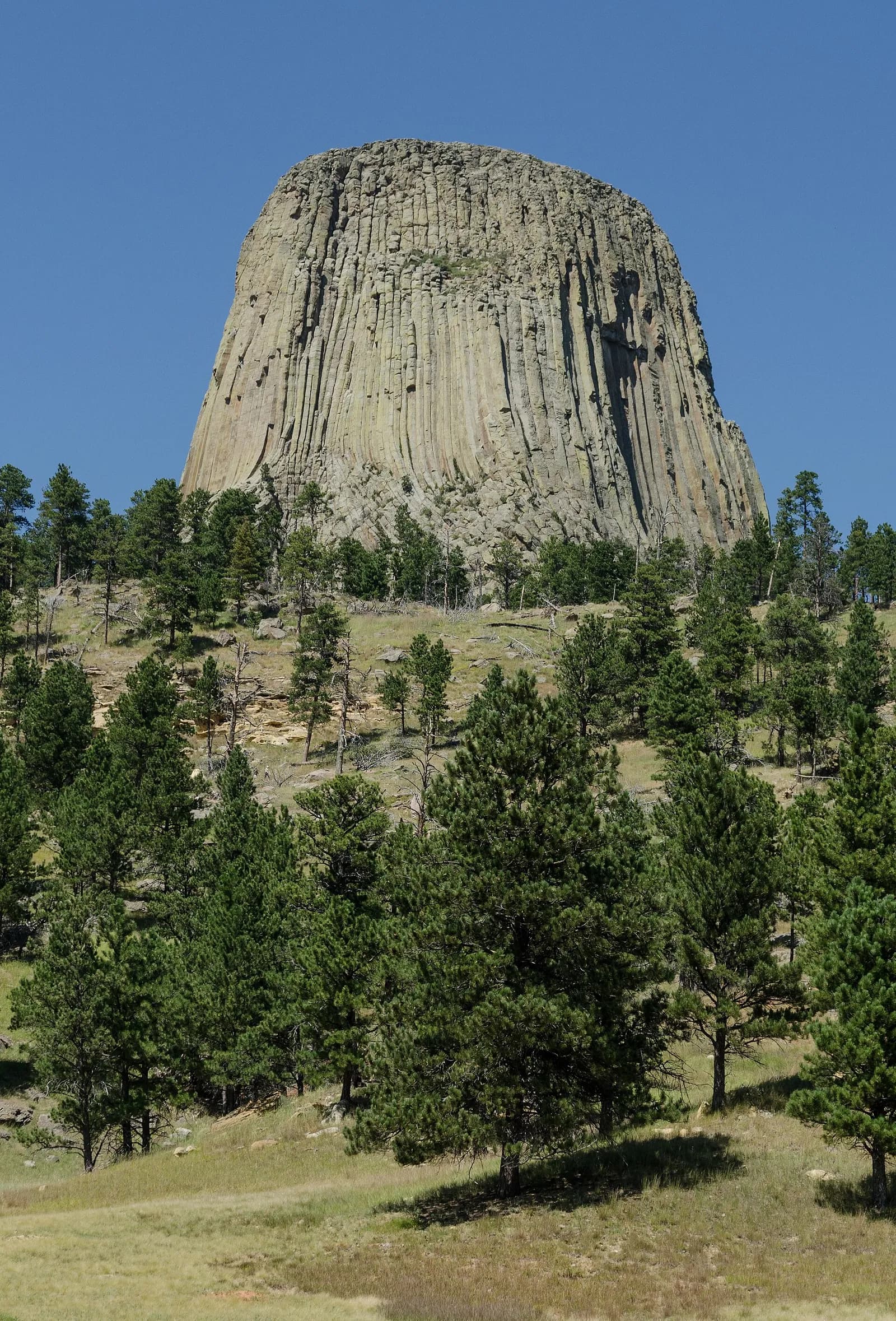 Devils Tower, Wyoming, USA — filming location for Close Encounters of the Third Kind