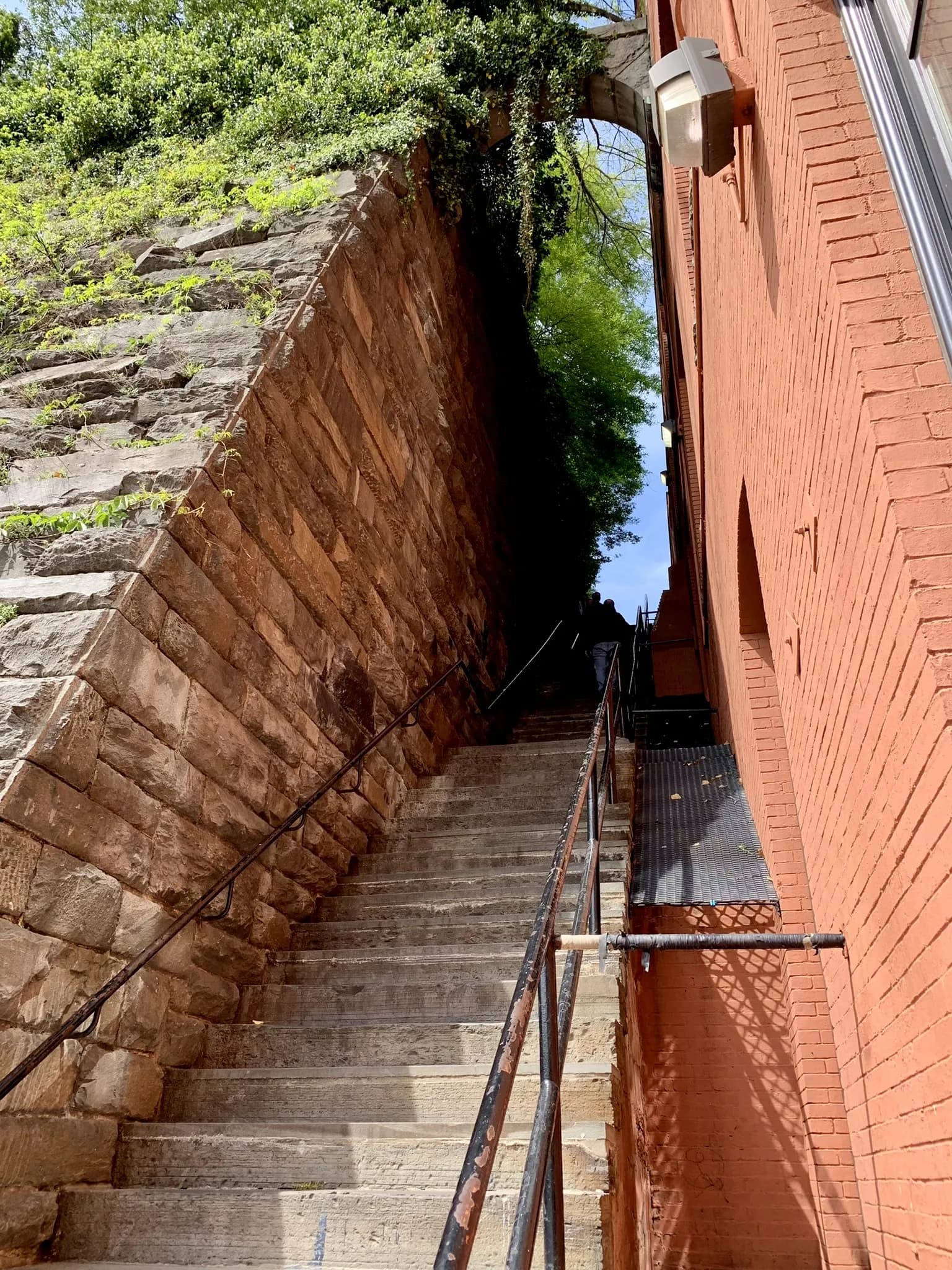 The Exorcist Steps, Georgetown, Washington D.C., USA — filming location for The Exorcist