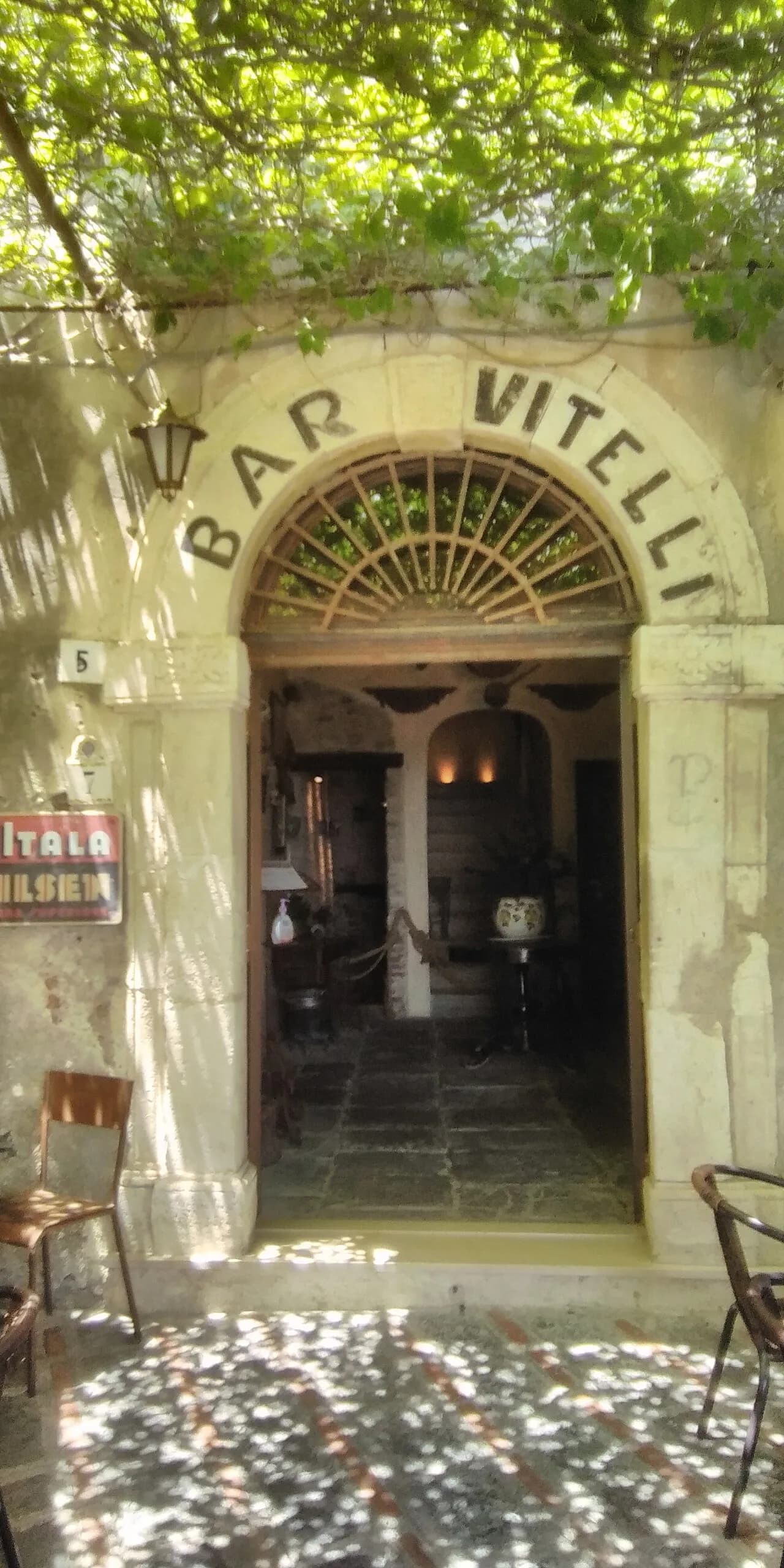 Bar Vitelli, Savoca, Sicily, Italy — filming location for The Godfather