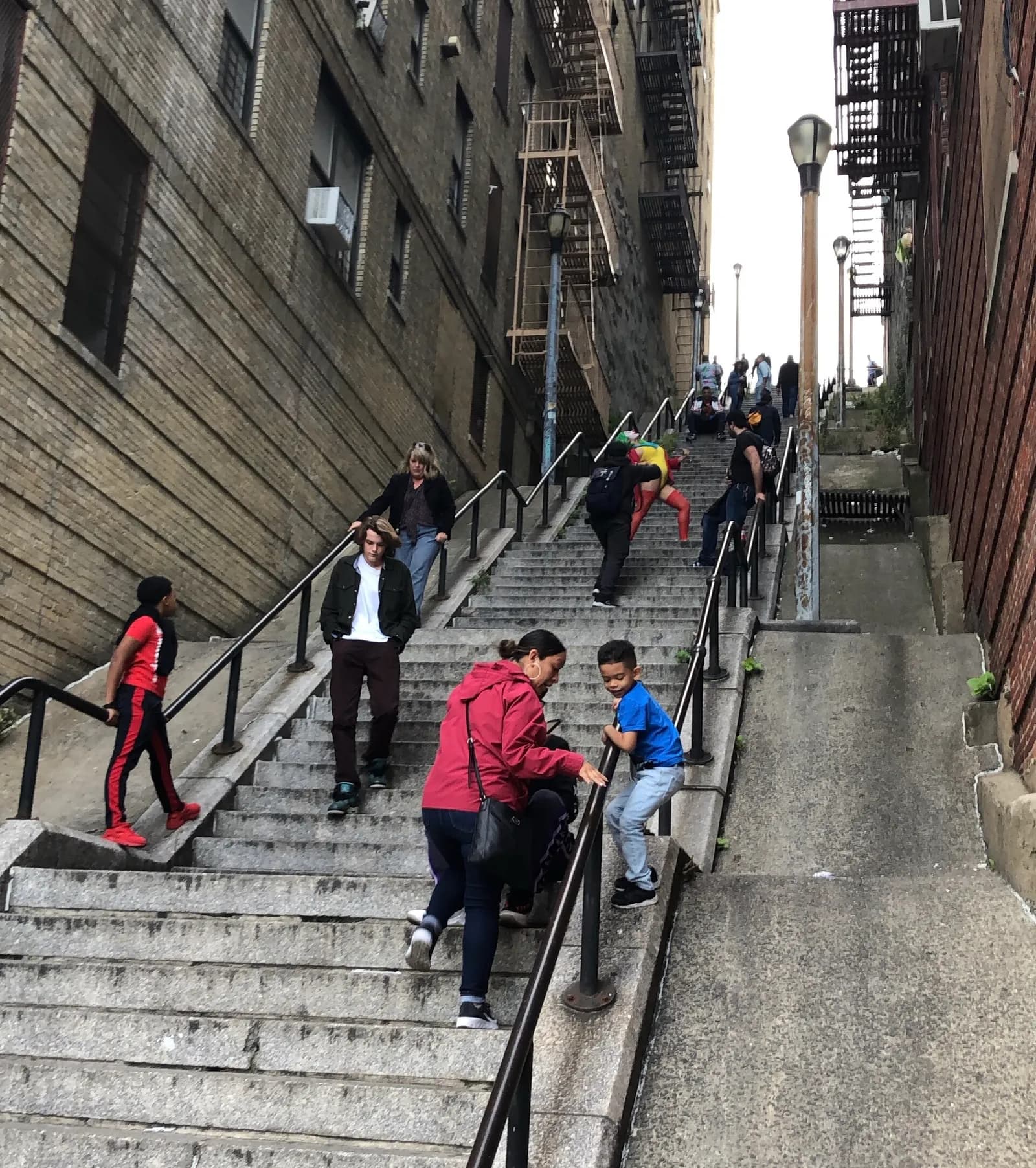 Step Street at West 167th Street, The Bronx, New York, USA — filming location for Joker