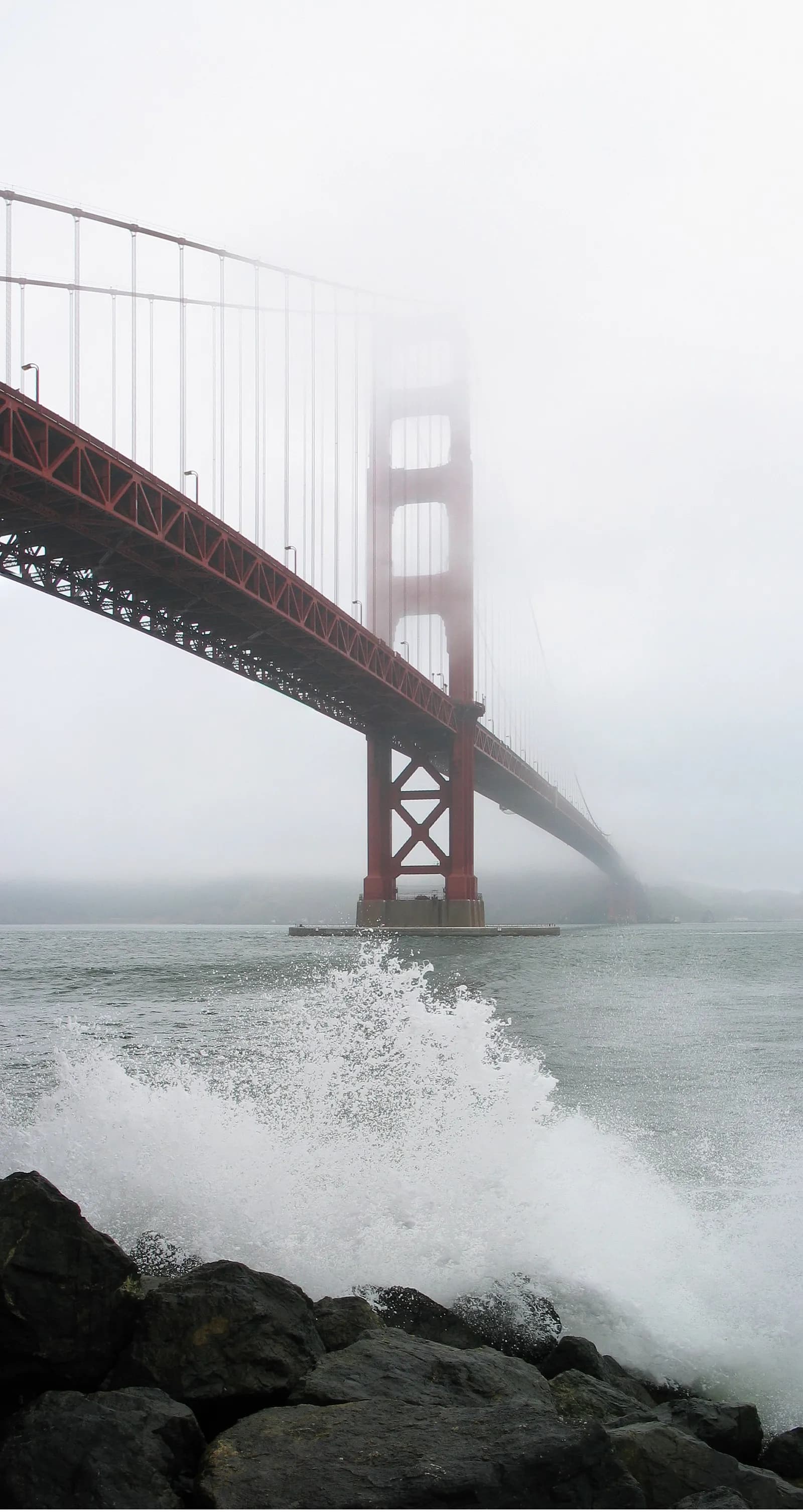 Fort Point, Golden Gate Bridge, San Francisco, USA — filming location for Vertigo